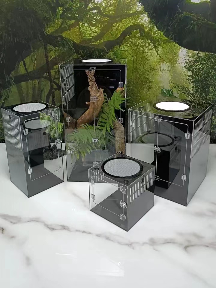 Acrylic Reptile Terrarium Box  第1张