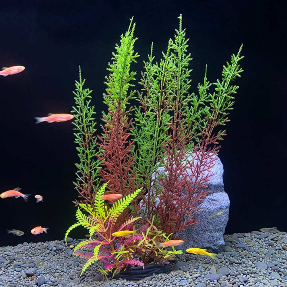 Aquarium Artificial Plastic Plants 第8张-Jorbangpet