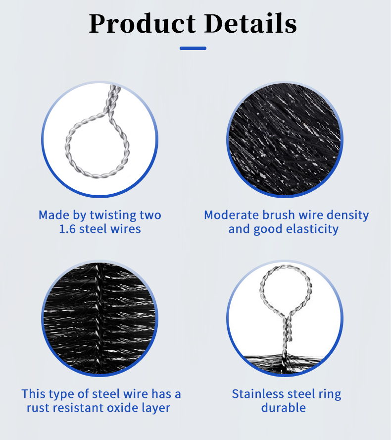 Filtration System Aquarium Self Cleaning Fishpond Screen Filter Media Brush  第3张