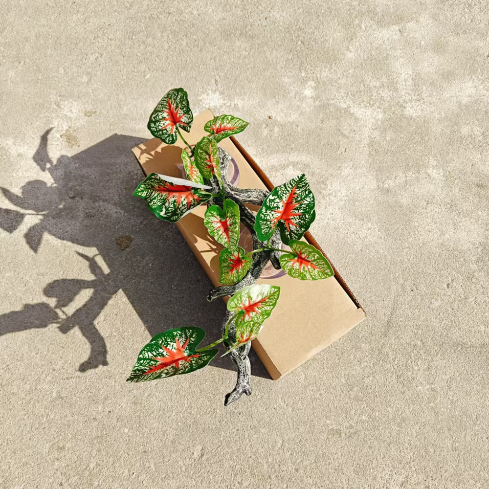 Aquarium Driftwood Vines - Artificial Resin Plants with Suction Cups for Fish Tank Decor Reptile Terrarium Background 第2张-Jorbangpet