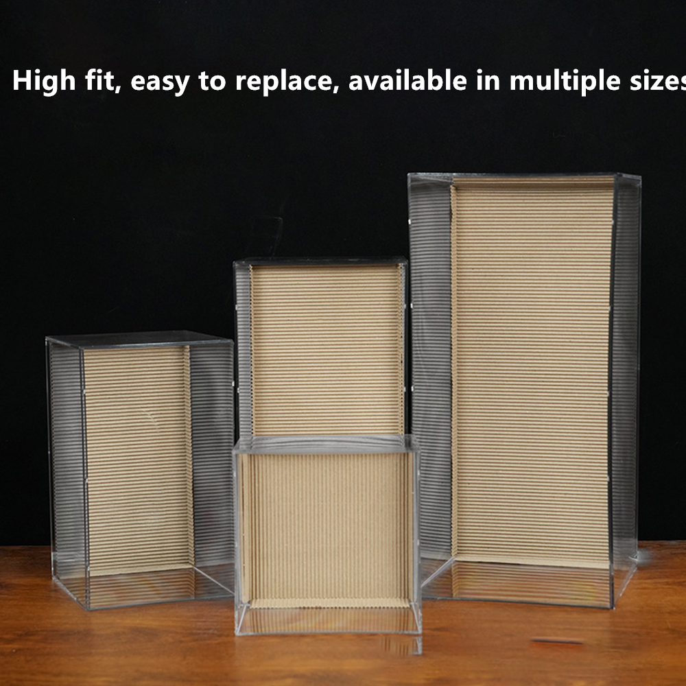 Corrugated Paper Reptile Liner - Thickened Edge Substrate for Snake Racks Breeding Enclosures 第4张-Jorbangpet